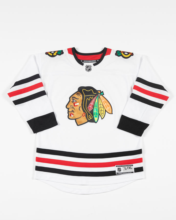 Youth Chicago Blackhawks Blank Away Premier Jersey