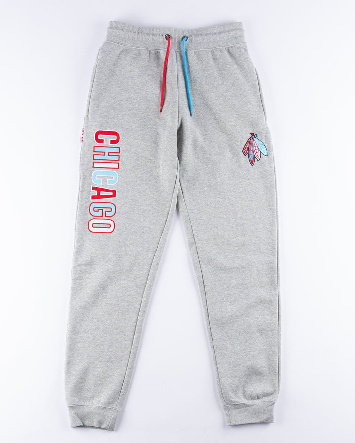 Four Stars Chicago Blackhawks Four Feathers Wordmark Sweatpants