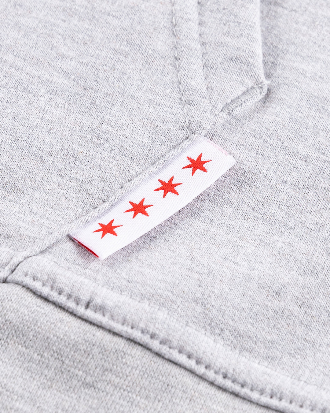 Four Stars Chicago Blackhawks Primary Full Zip Hoodie