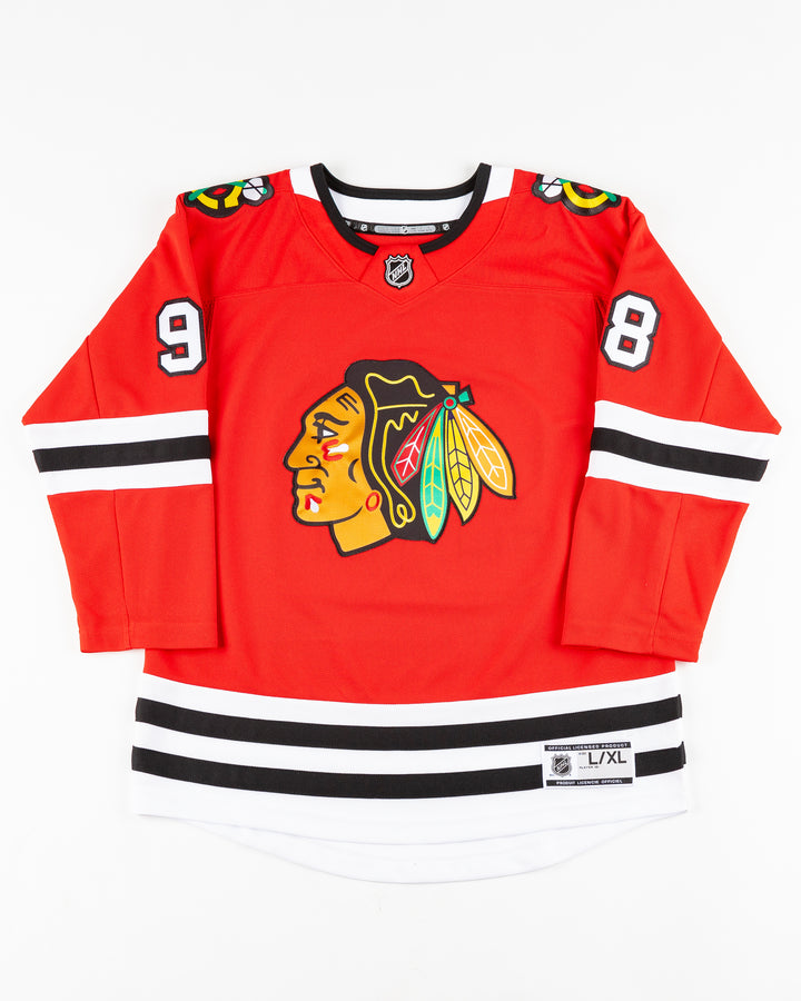 Youth Chicago Blackhawks Connor Bedard Home Premier Jersey