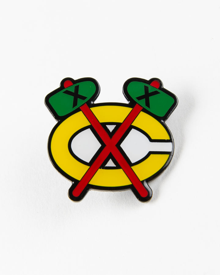 Aminco Chicago Blackhawks Secondary Logo Pin