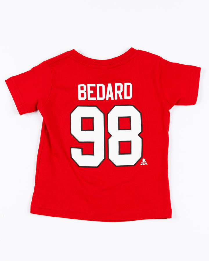 Outerstuff Connor Bedard Chicago Blackhawks Toddler Player Tee