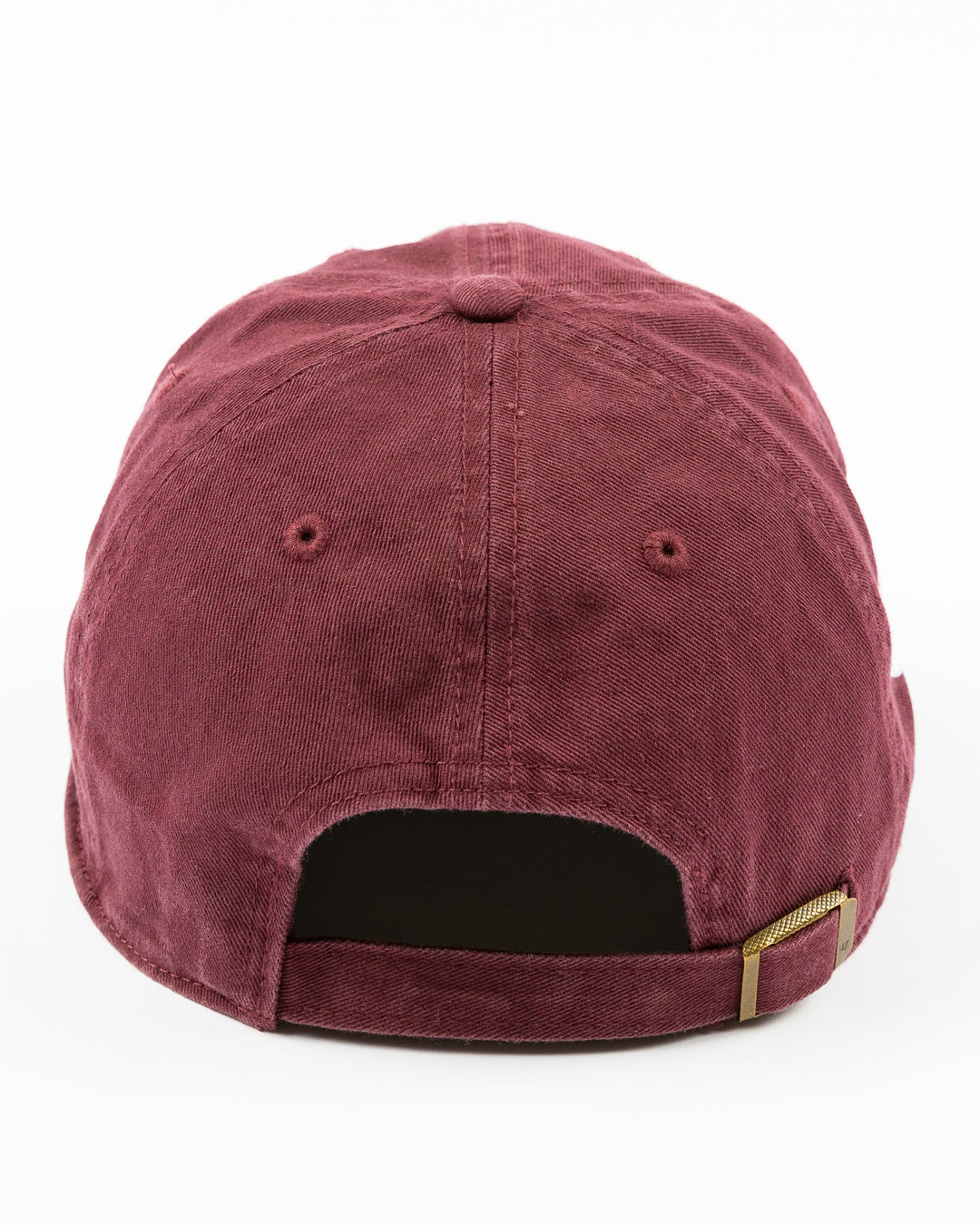 '47 brand maroon adjustable hat with University of Chicago logo on right side - back lay flat