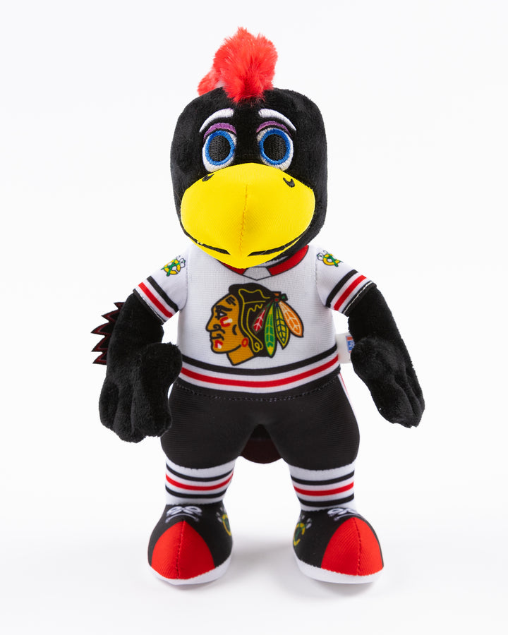 Uncanny Chicago Blackhawks Tommy Hawk 10" White Away Plush