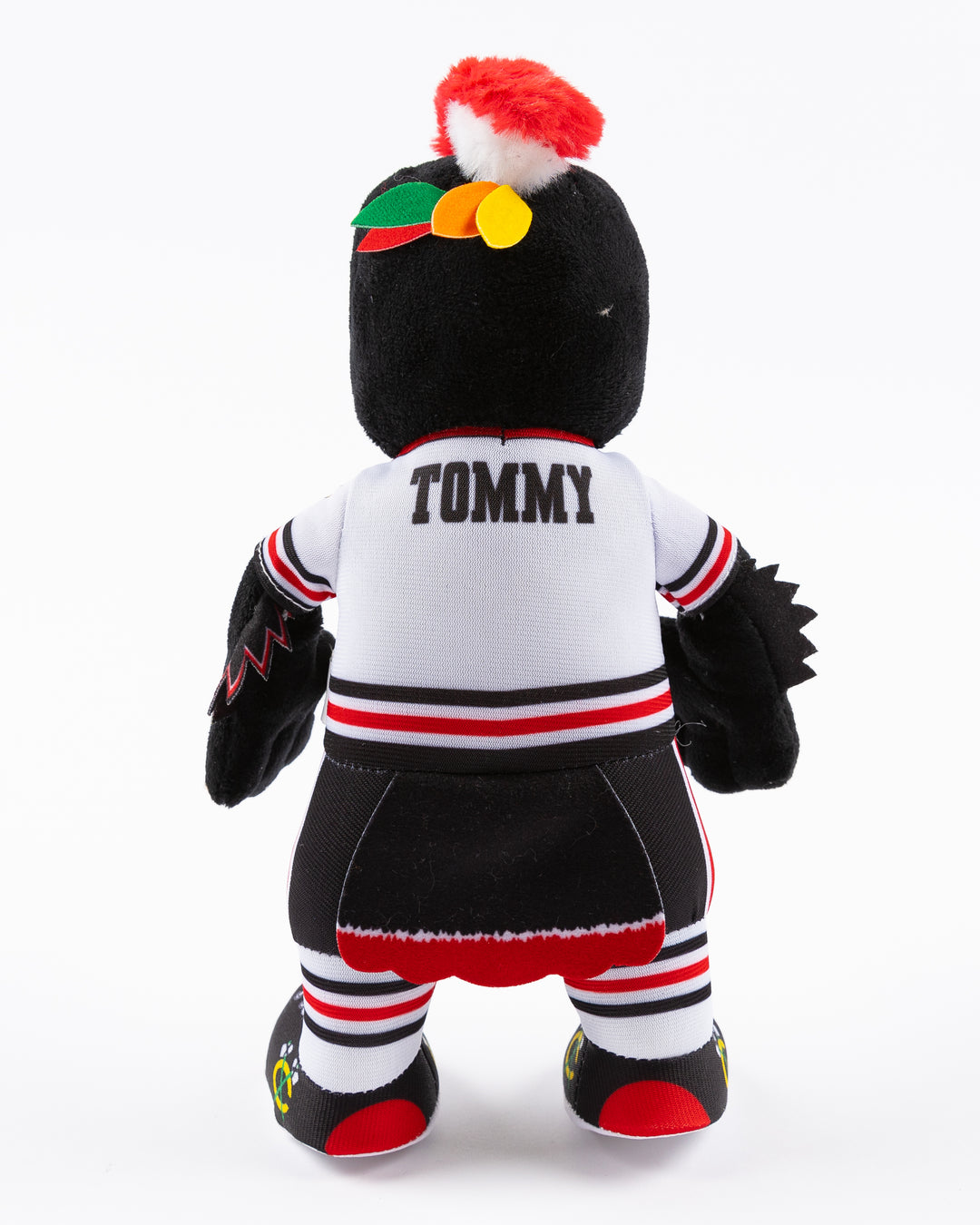 Uncanny Chicago Blackhawks Tommy Hawk 10" White Away Plush