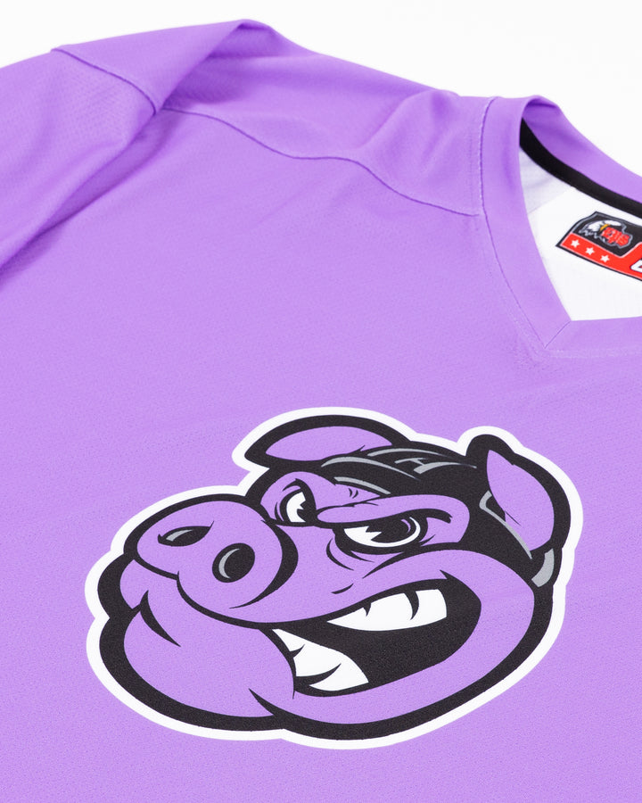 CCM Rockford IceHogs Purple Sublimated Jersey