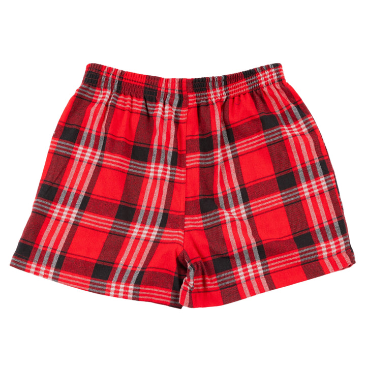 Concept Sports Chicago Blackhawks Region Plaid Boxer Shorts