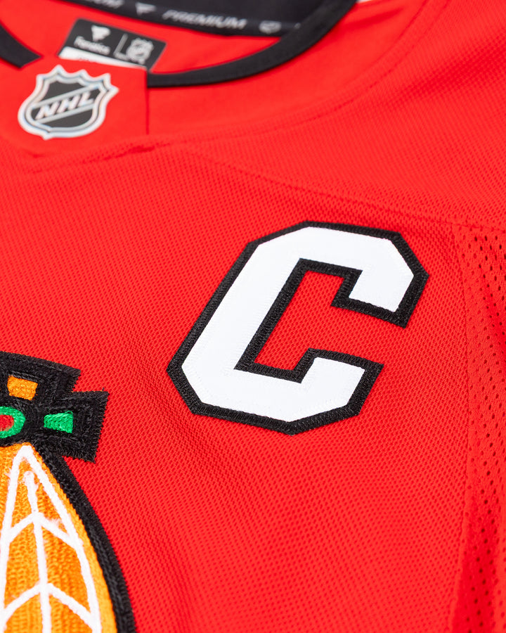 Fanatics Chicago Blackhawks Connor Bedard Premium Home Pressed Jersey