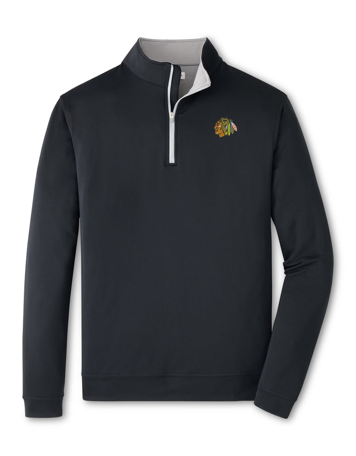 Peter Millar Chicago Blackhawks Perth Performance Quarter-Zip