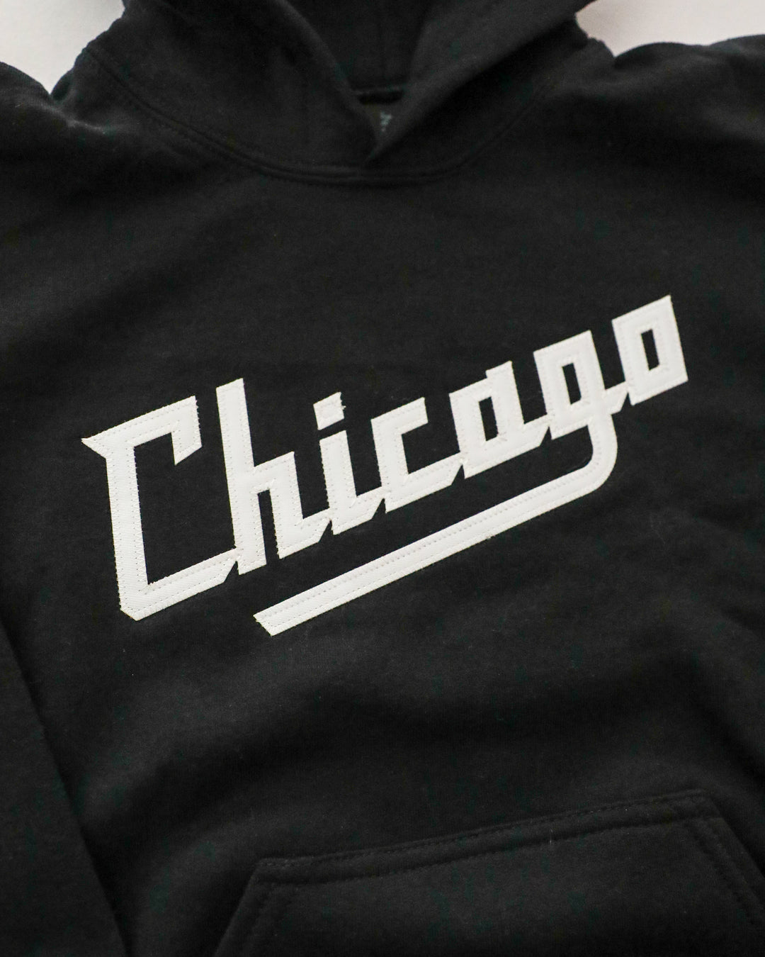 Chicago Steel New Logo Youth Black Hooded Sweatshirt