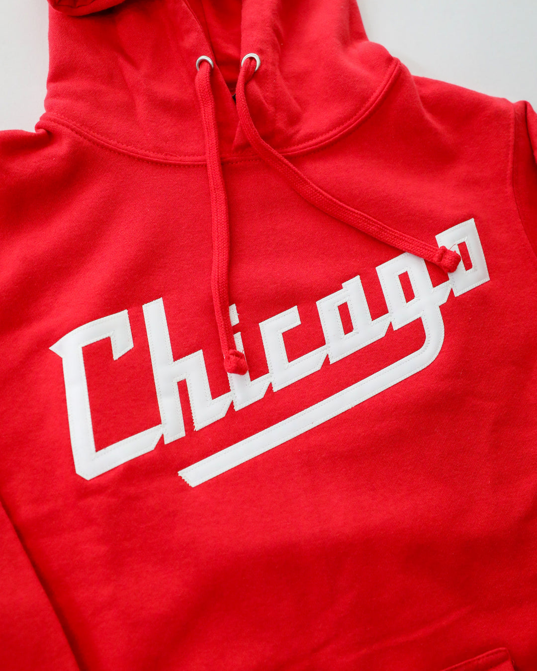 Chicago Steel New Logo Red Hooded Sweatshirt