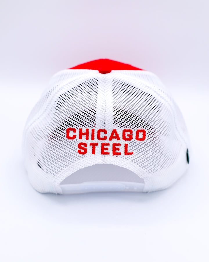 Chicago Steel New Primary Logo Legacy MPS Trucker Cap