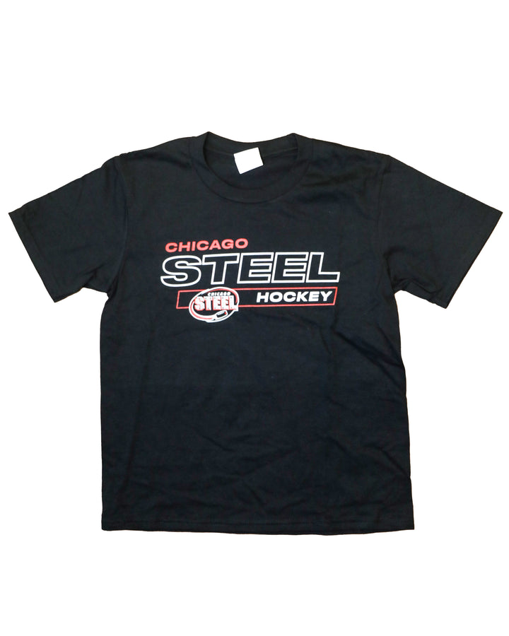 Chicago Steel Youth Black Tee