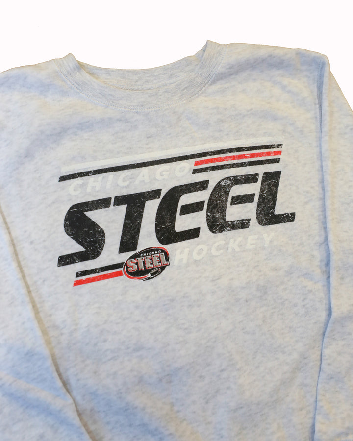 Chicago Steel Youth Ash Crewneck