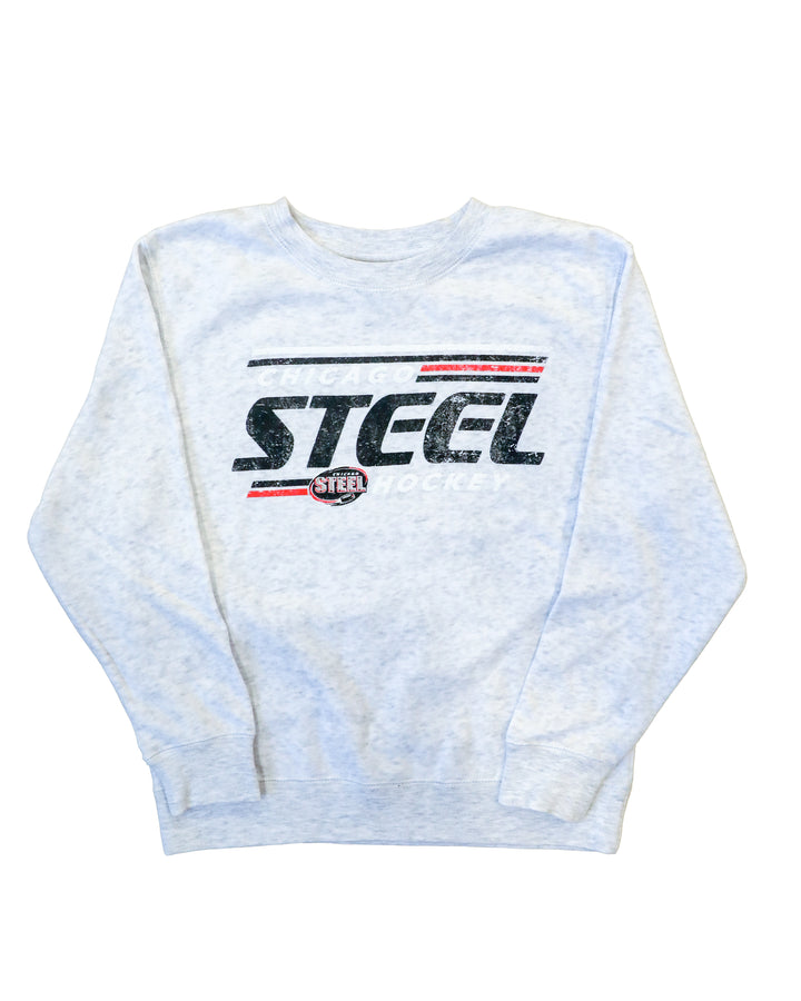 Chicago Steel Youth Ash Crewneck