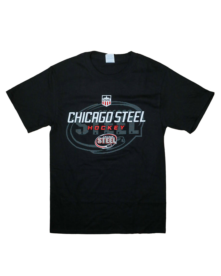 Chicago Steel Black Tee