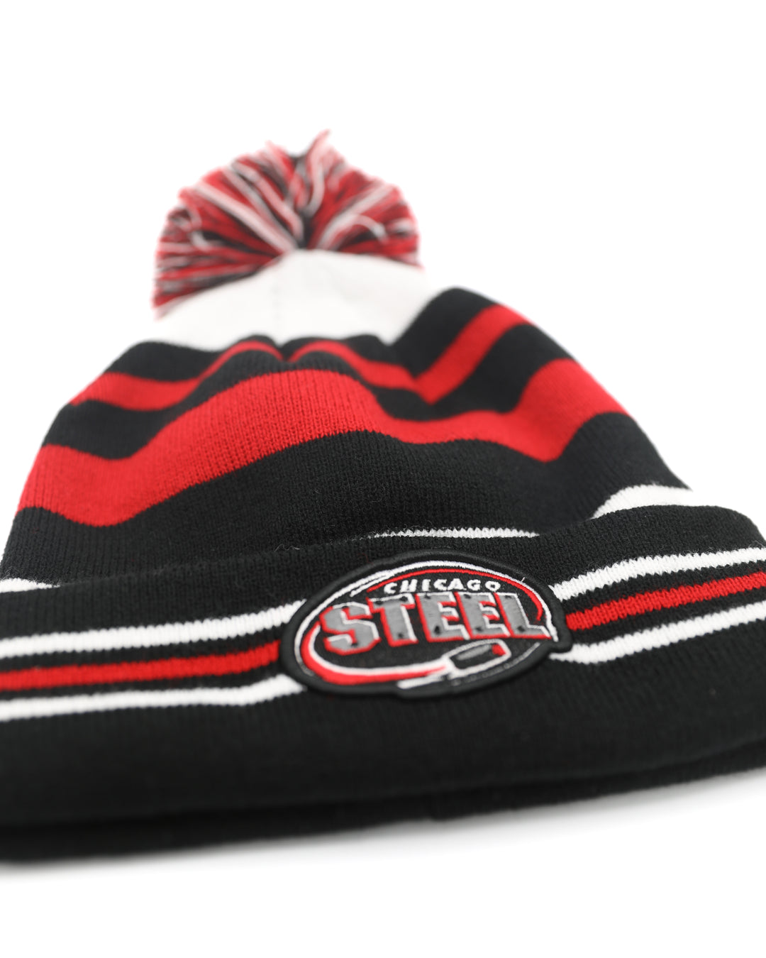 Chicago Steel Legacy Earn Your Stripes Knit Beanie