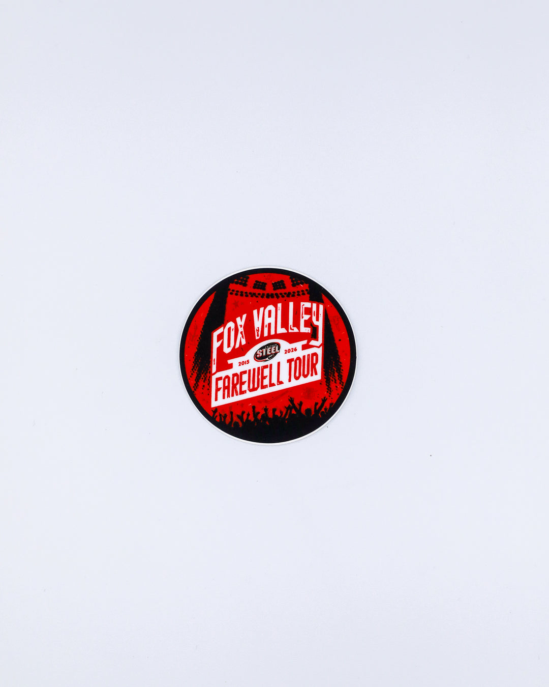 Chicago Steel Farewell Sticker 4-Pack