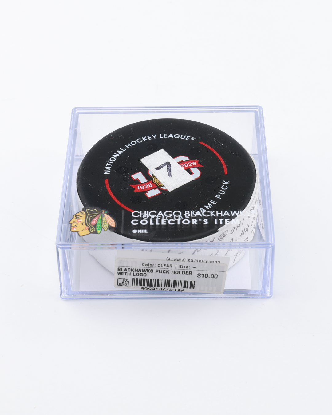 Teuvo Teravainen Game-Used Goal Puck 11/28/2025 21958