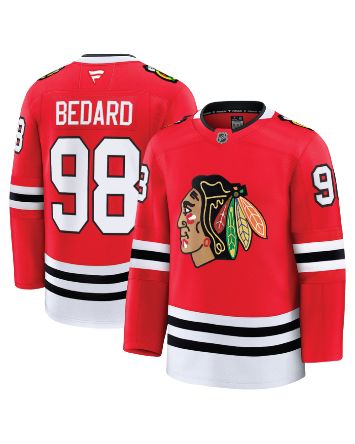 Fanatics Chicago Blackhawks Connor Bedard Premium Home Jersey