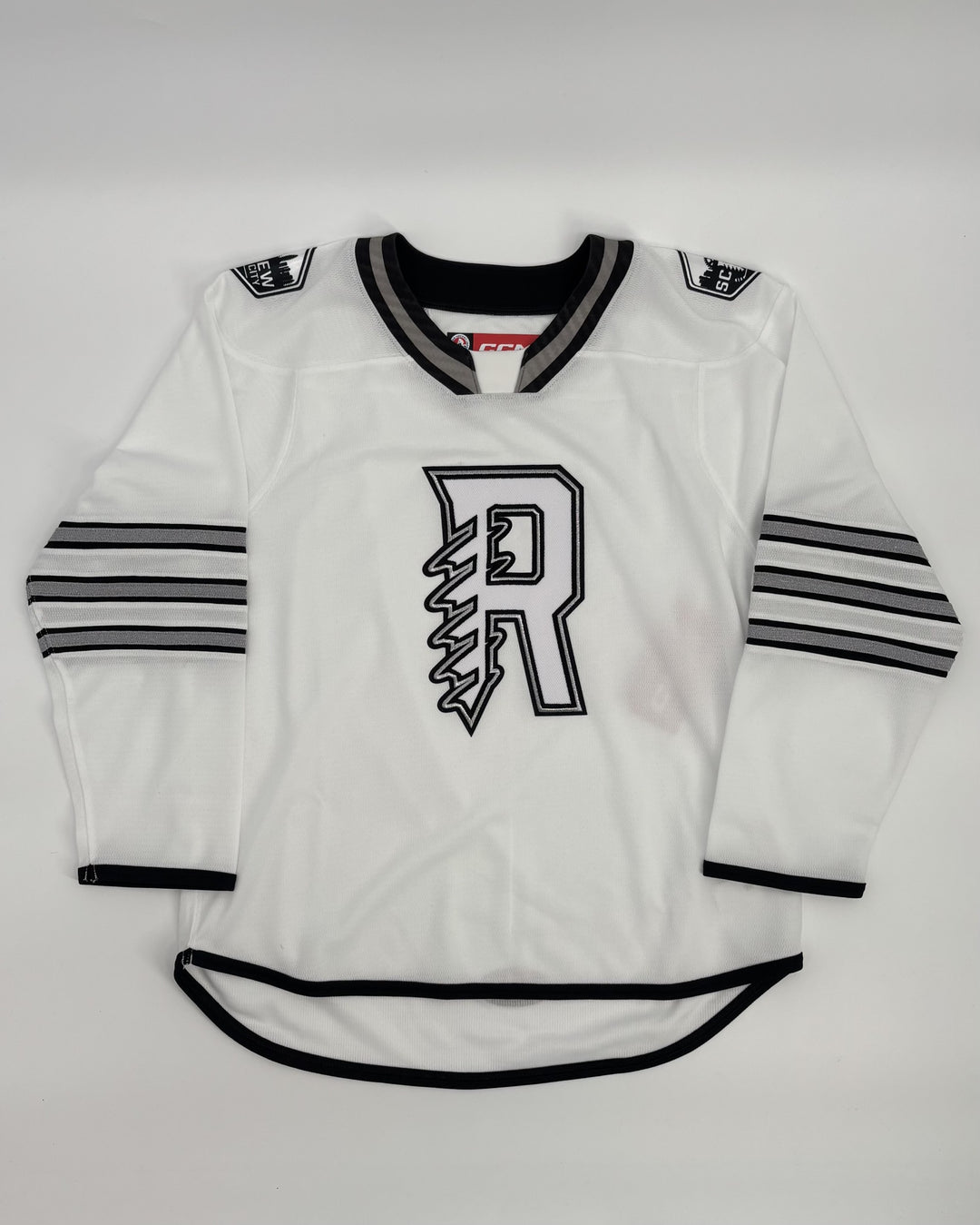 Rockford IceHogs Youth White Screw City CCM Jersey