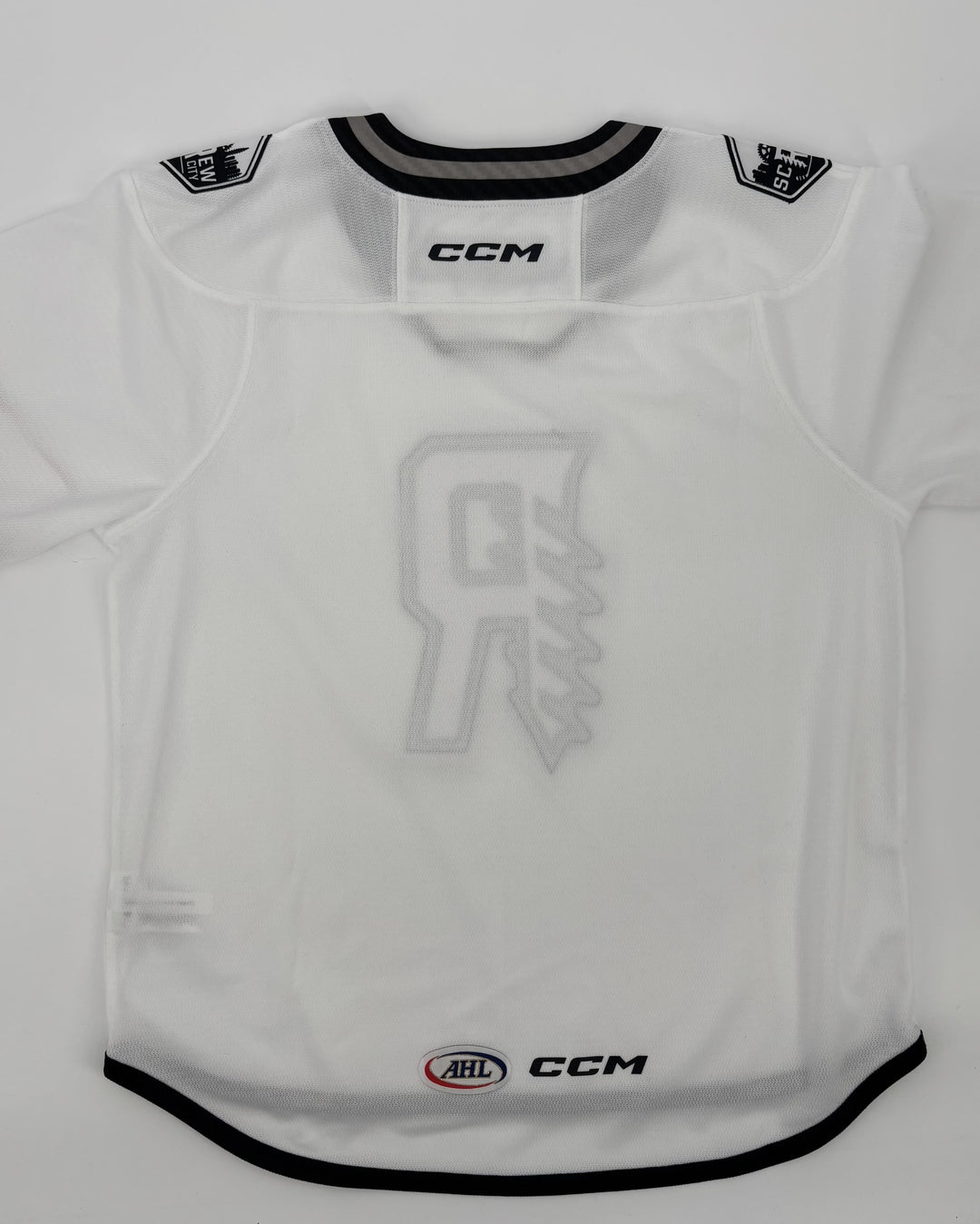 Rockford IceHogs Youth White Screw City CCM Jersey