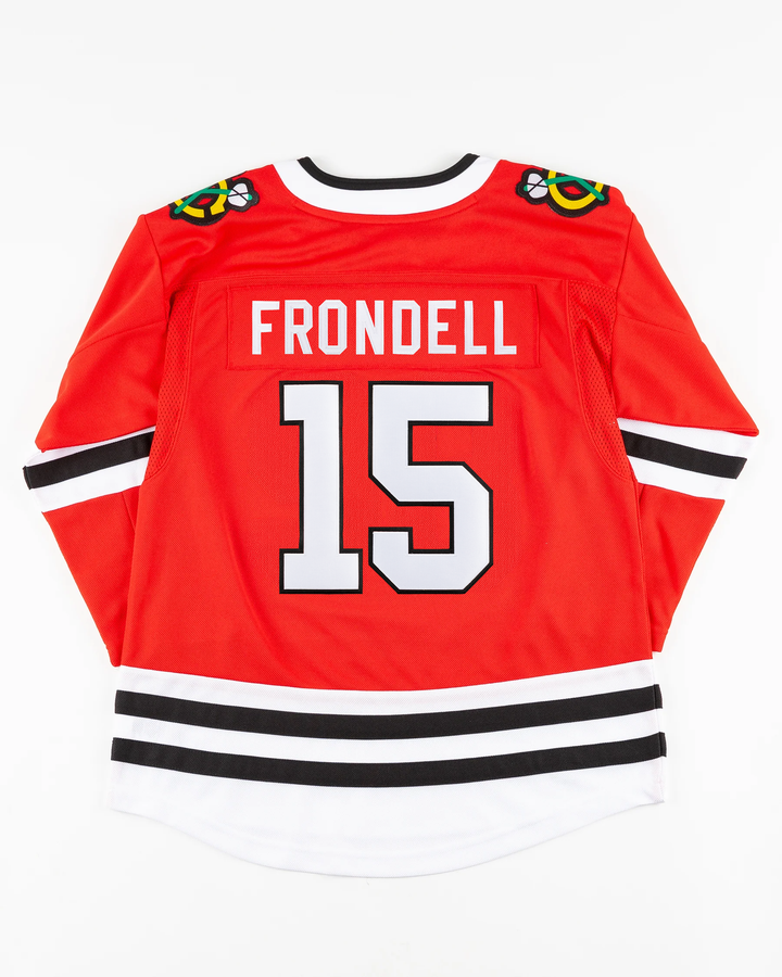 Youth Chicago Blackhawks Anton Frondell Home Premier Jersey