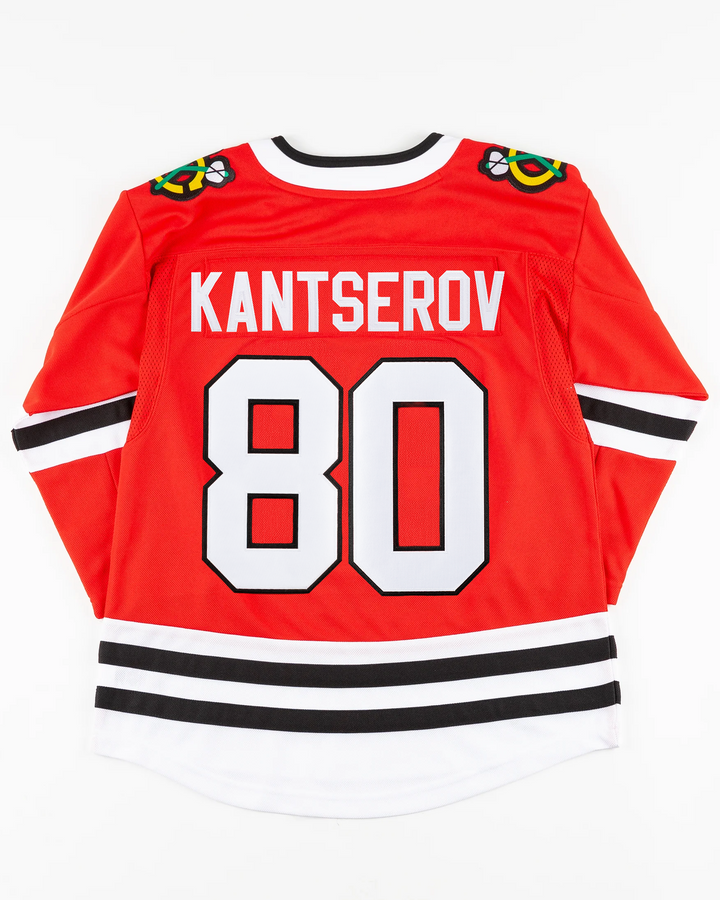 Youth Chicago Blackhawks Roman Kantserov Home Premier Jersey