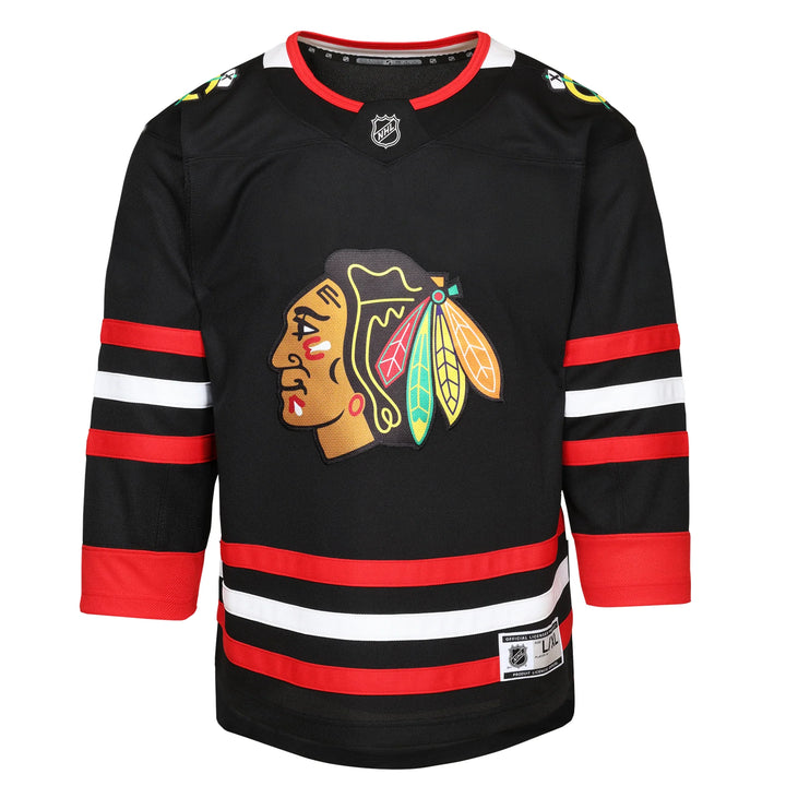 Youth Chicago Blackhawks Premier Alternate Spencer Knight Jersey