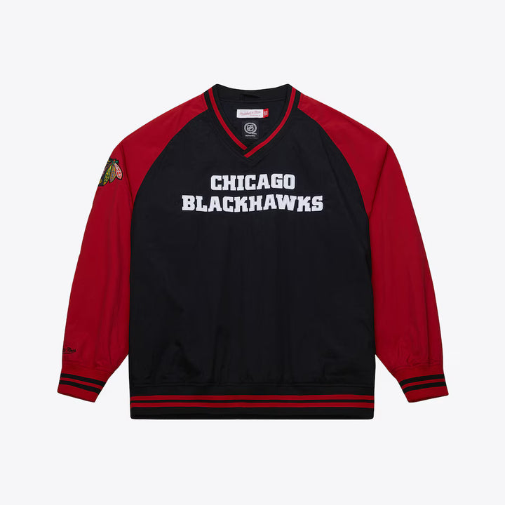 Mitchell & Ness Chicago Blackhawks Nylon Pullover