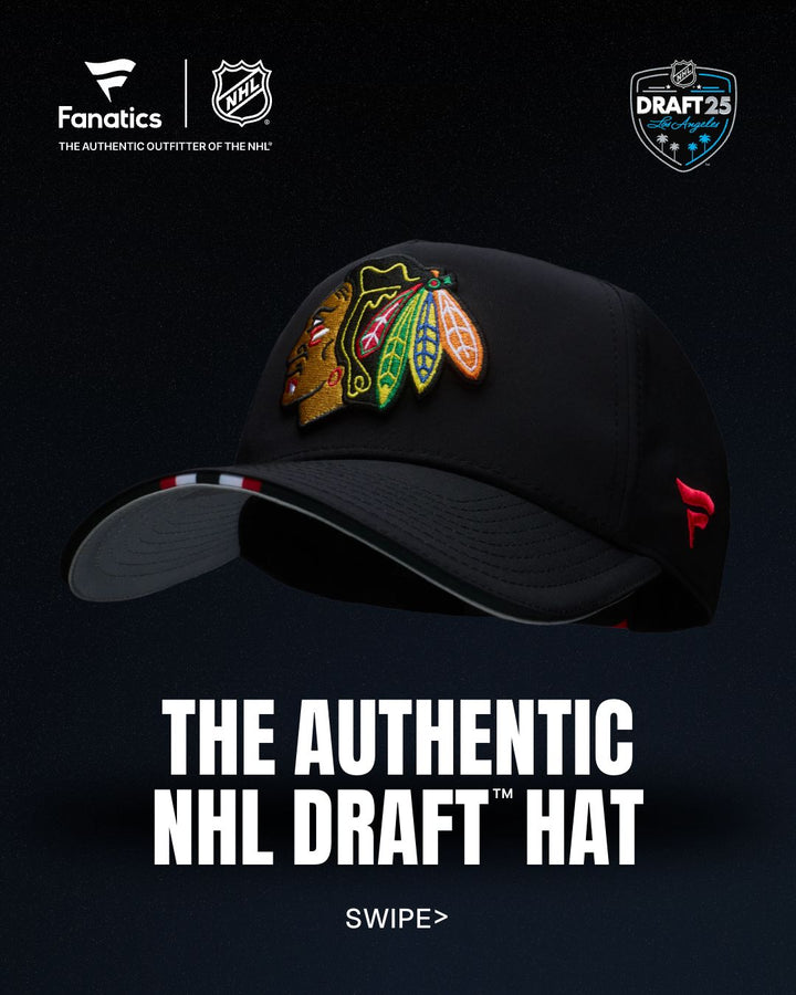 Chicago Blackhawks 2025 NHL Draft Podium Hat