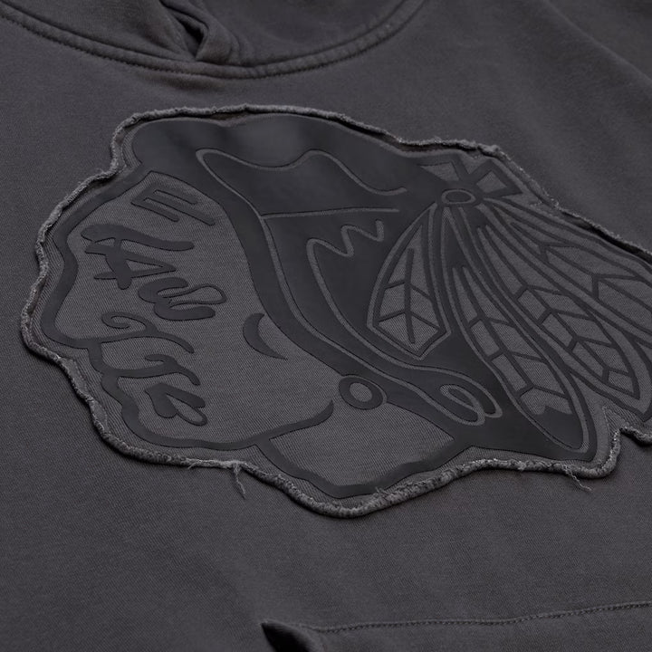 Mitchell & Ness Chicago Blackhawks Charcoal Downtown Hoodie