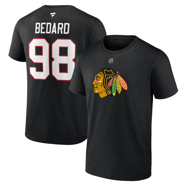Fanatics Connor Bedard Chicago Blackhawks Player Tee