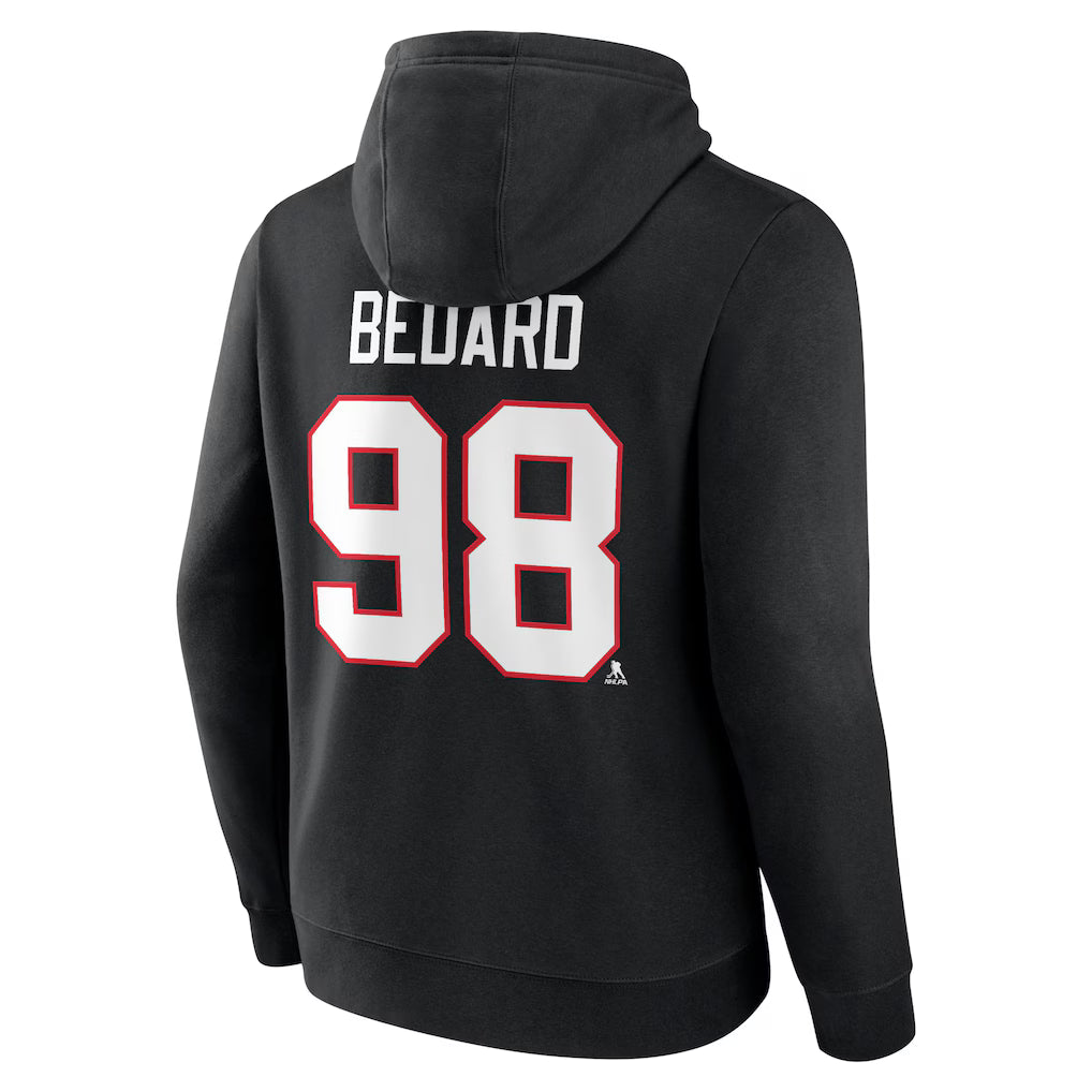 Fanatics Connor Bedard Chicago Blackhawks Player Hoodie