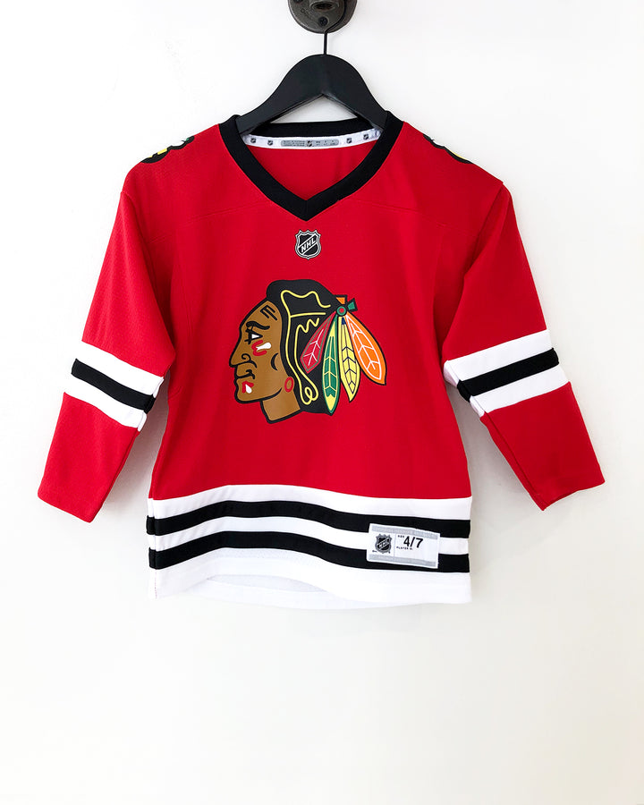 Kids Chicago Blackhawks Blank Home Jersey