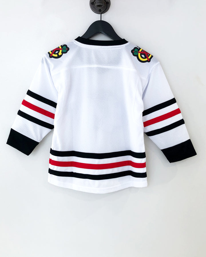 Kids Chicago Blackhawks Blank Away Jersey