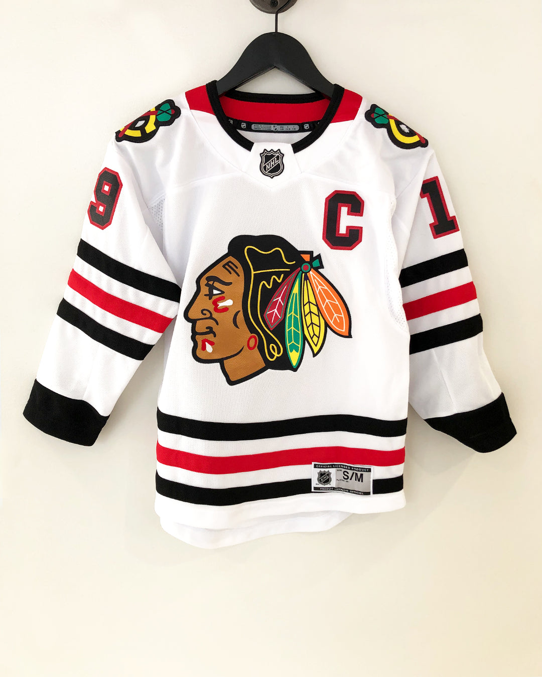 Outerstuff Youth Chicago Blackhawks Jonathan Toews Away Premier Jersey