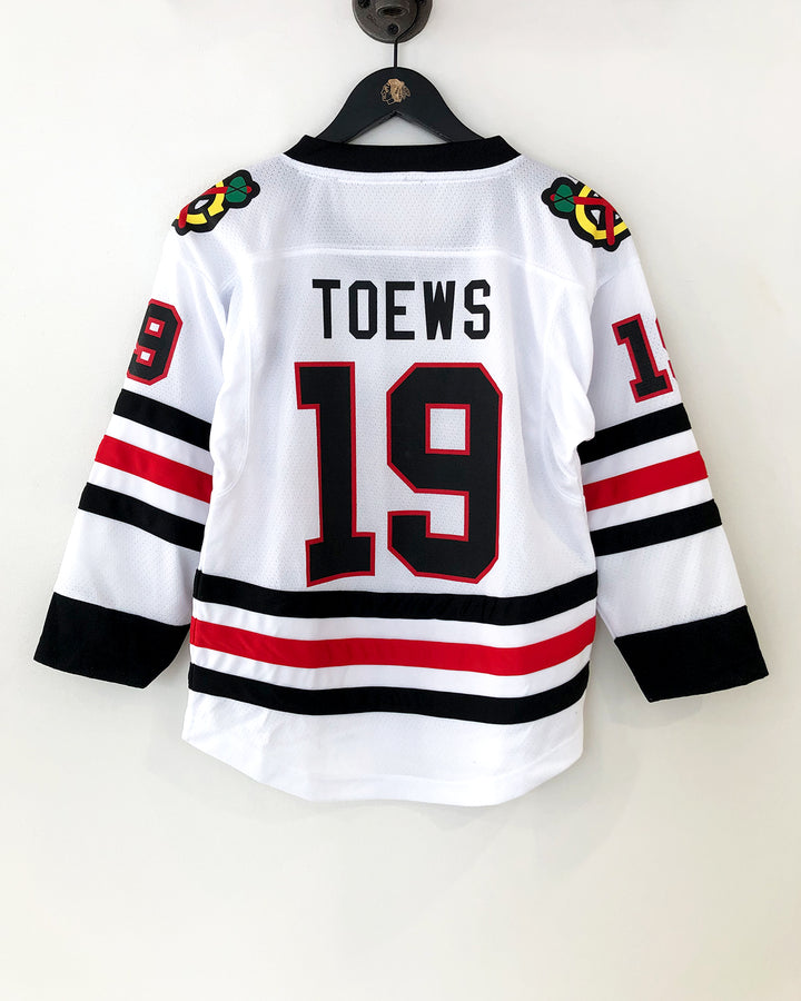Youth Chicago Blackhawks Jonathan Toews Away Replica Jersey